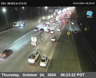 (C094) NB 805 : 47th Street (on ramp)