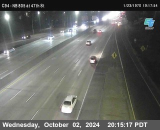 (C094) NB 805 : 47th Street (on ramp)