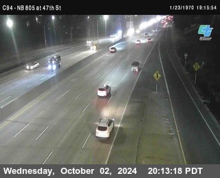 (C094) NB 805 : 47th Street (on ramp)