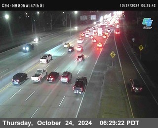 (C094) NB 805 : 47th Street (on ramp)