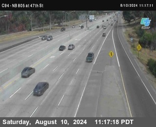 (C094) NB 805 : 47th Street (on ramp)