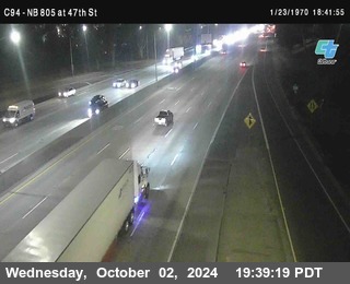 (C094) NB 805 : 47th Street (on ramp)