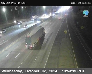 (C094) NB 805 : 47th Street (on ramp)