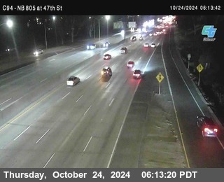 (C094) NB 805 : 47th Street (on ramp)