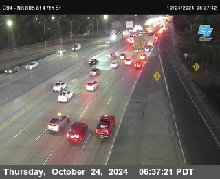 (C094) NB 805 : 47th Street (on ramp)