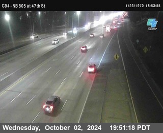 (C094) NB 805 : 47th Street (on ramp)