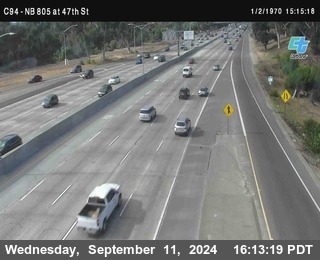 (C094) NB 805 : 47th Street (on ramp)