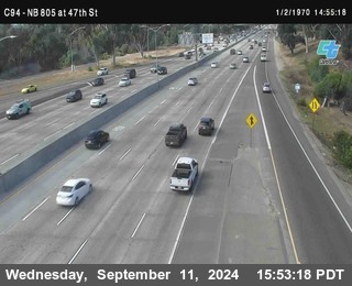 (C094) NB 805 : 47th Street (on ramp)