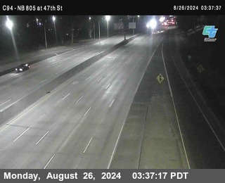 (C094) NB 805 : 47th Street (on ramp)