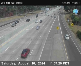 (C094) NB 805 : 47th Street (on ramp)