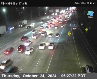 (C094) NB 805 : 47th Street (on ramp)