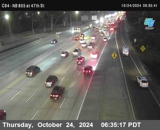 (C094) NB 805 : 47th Street (on ramp)