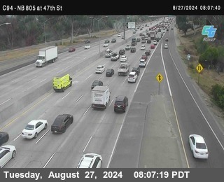 (C094) NB 805 : 47th Street (on ramp)