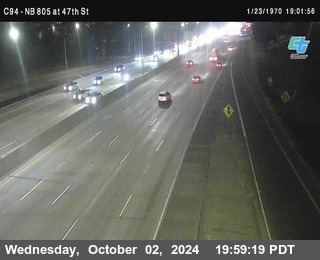 (C094) NB 805 : 47th Street (on ramp)