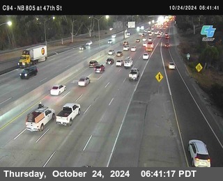 (C094) NB 805 : 47th Street (on ramp)