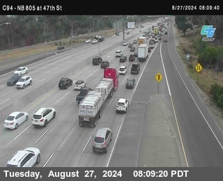 (C094) NB 805 : 47th Street (on ramp)