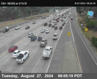 (C094) NB 805 : 47th Street (on ramp)