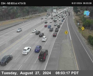 (C094) NB 805 : 47th Street (on ramp)