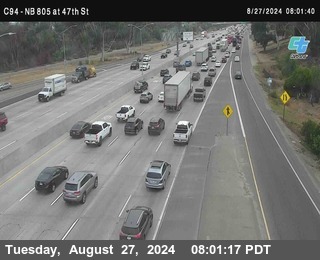 (C094) NB 805 : 47th Street (on ramp)