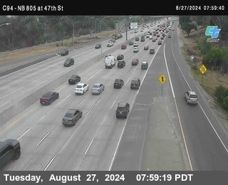 (C094) NB 805 : 47th Street (on ramp)