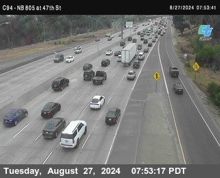 (C094) NB 805 : 47th Street (on ramp)