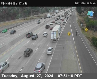 (C094) NB 805 : 47th Street (on ramp)