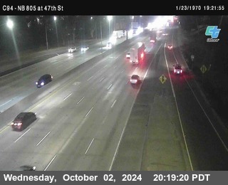 (C094) NB 805 : 47th Street (on ramp)