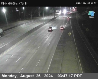 (C094) NB 805 : 47th Street (on ramp)