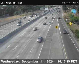 (C094) NB 805 : 47th Street (on ramp)