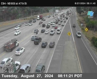 (C094) NB 805 : 47th Street (on ramp)