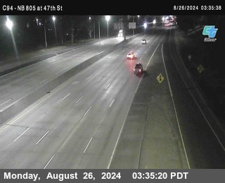 (C094) NB 805 : 47th Street (on ramp)