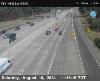 (C094) NB 805 : 47th Street (on ramp)