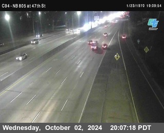 (C094) NB 805 : 47th Street (on ramp)