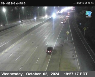 (C094) NB 805 : 47th Street (on ramp)