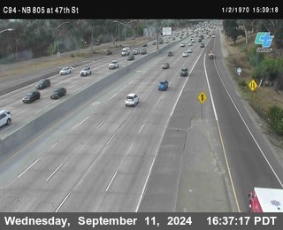 (C094) NB 805 : 47th Street (on ramp)