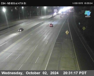 (C094) NB 805 : 47th Street (on ramp)