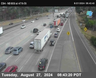 (C094) NB 805 : 47th Street (on ramp)