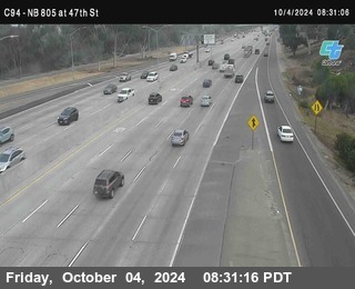 (C094) NB 805 : 47th Street (on ramp)