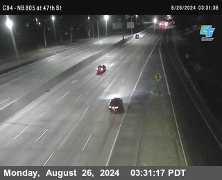 (C094) NB 805 : 47th Street (on ramp)