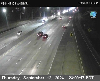 (C094) NB 805 : 47th Street (on ramp)