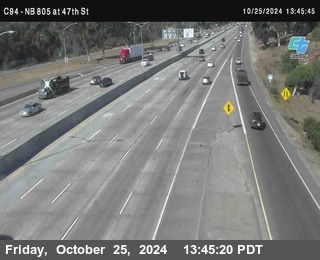 (C094) NB 805 : 47th Street (on ramp)