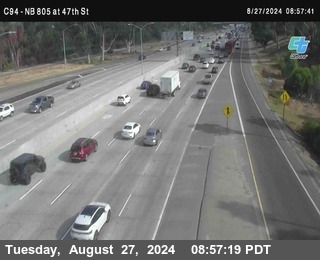 (C094) NB 805 : 47th Street (on ramp)