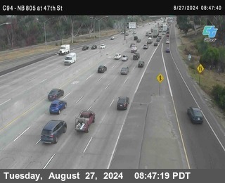 (C094) NB 805 : 47th Street (on ramp)