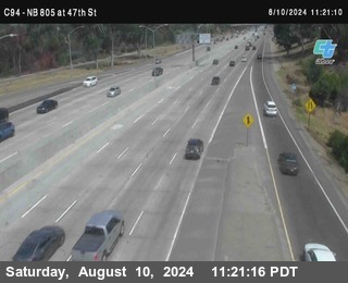 (C094) NB 805 : 47th Street (on ramp)