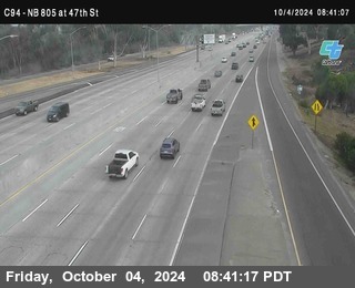 (C094) NB 805 : 47th Street (on ramp)