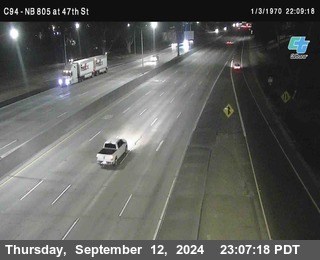 (C094) NB 805 : 47th Street (on ramp)