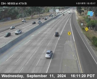 (C094) NB 805 : 47th Street (on ramp)