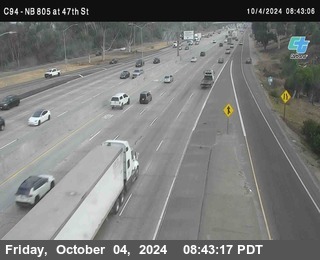 (C094) NB 805 : 47th Street (on ramp)