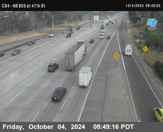 (C094) NB 805 : 47th Street (on ramp)