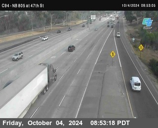 (C094) NB 805 : 47th Street (on ramp)